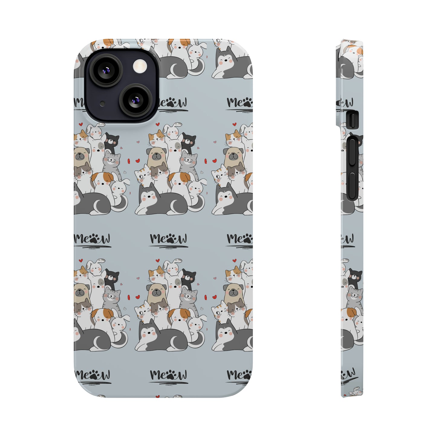Sober Symphony - MEOW - Slim Phone Cases