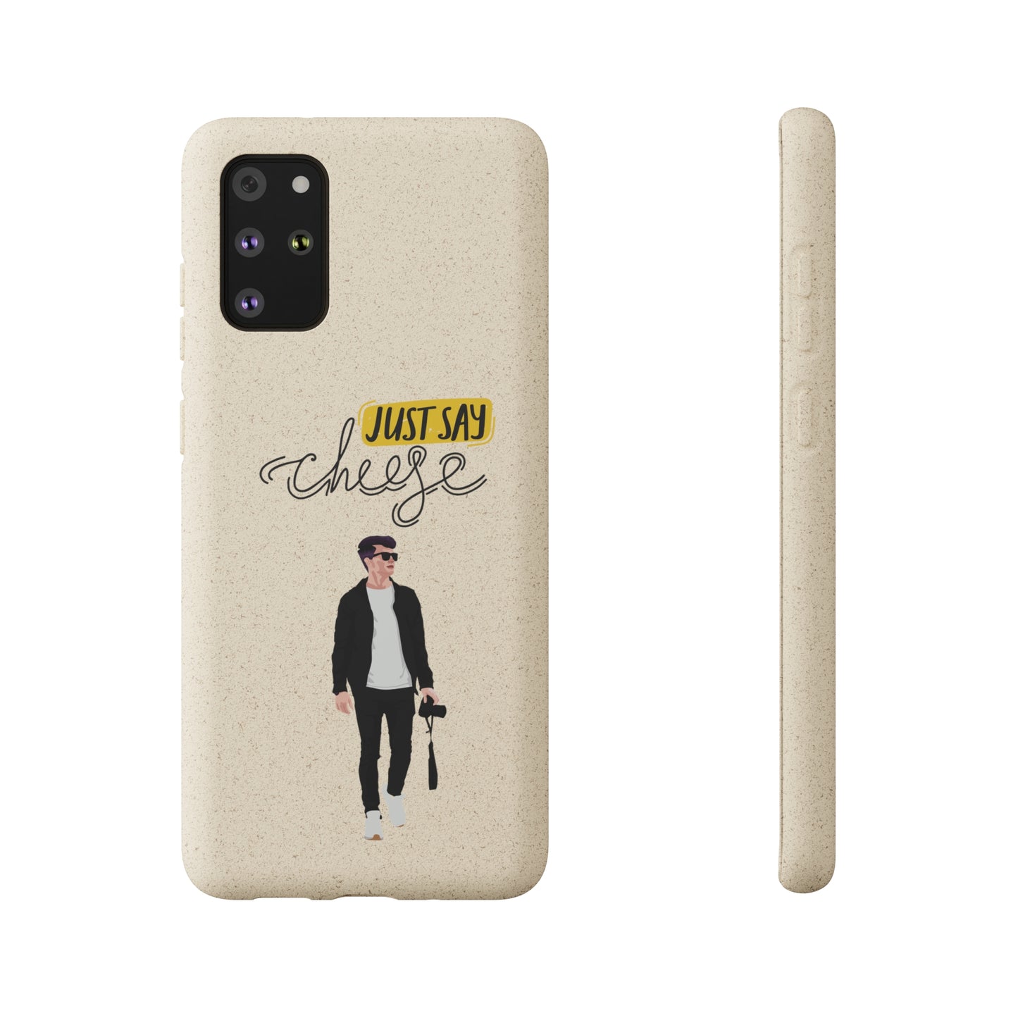 Just Say Cheese - Eco-Friendly Biodegradable Cases