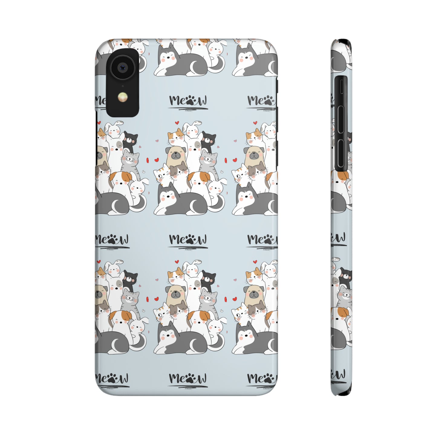Sober Symphony - MEOW - Slim Phone Cases
