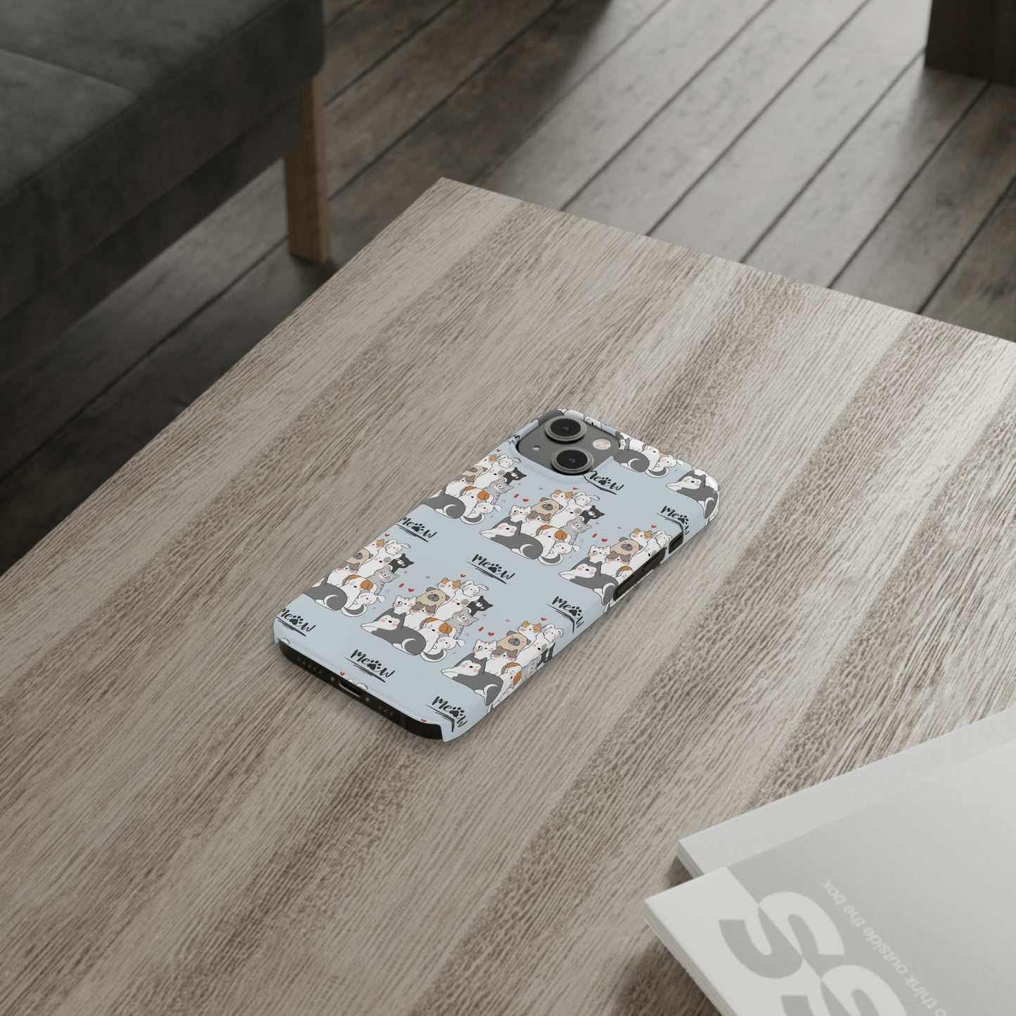 Sober Symphony - MEOW - Slim Phone Cases