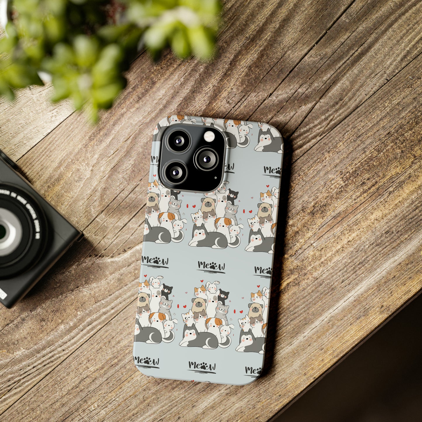 Sober Symphony - MEOW - Slim Phone Cases