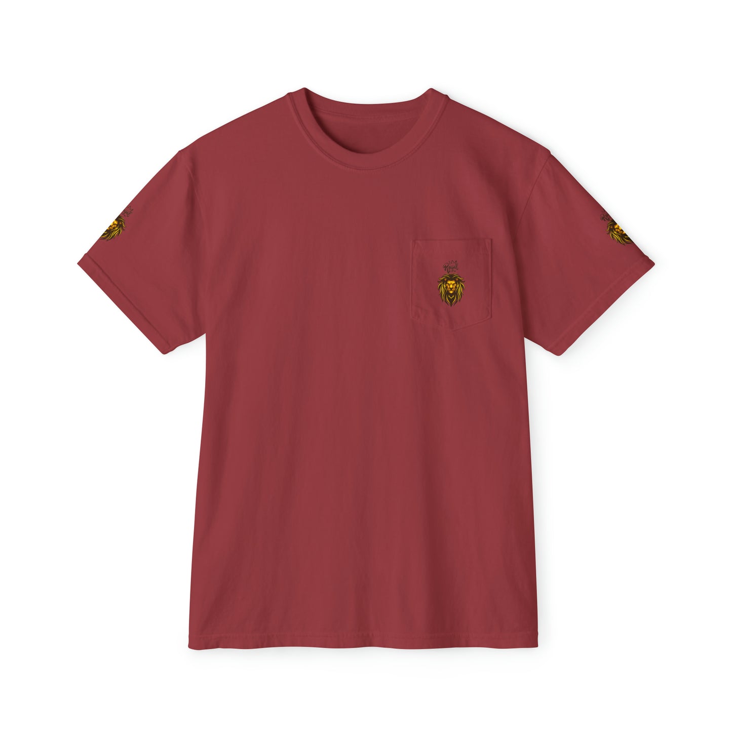 Royal Lion - Garment-Dyed Pocket T-Shirt - Sober Symphony®