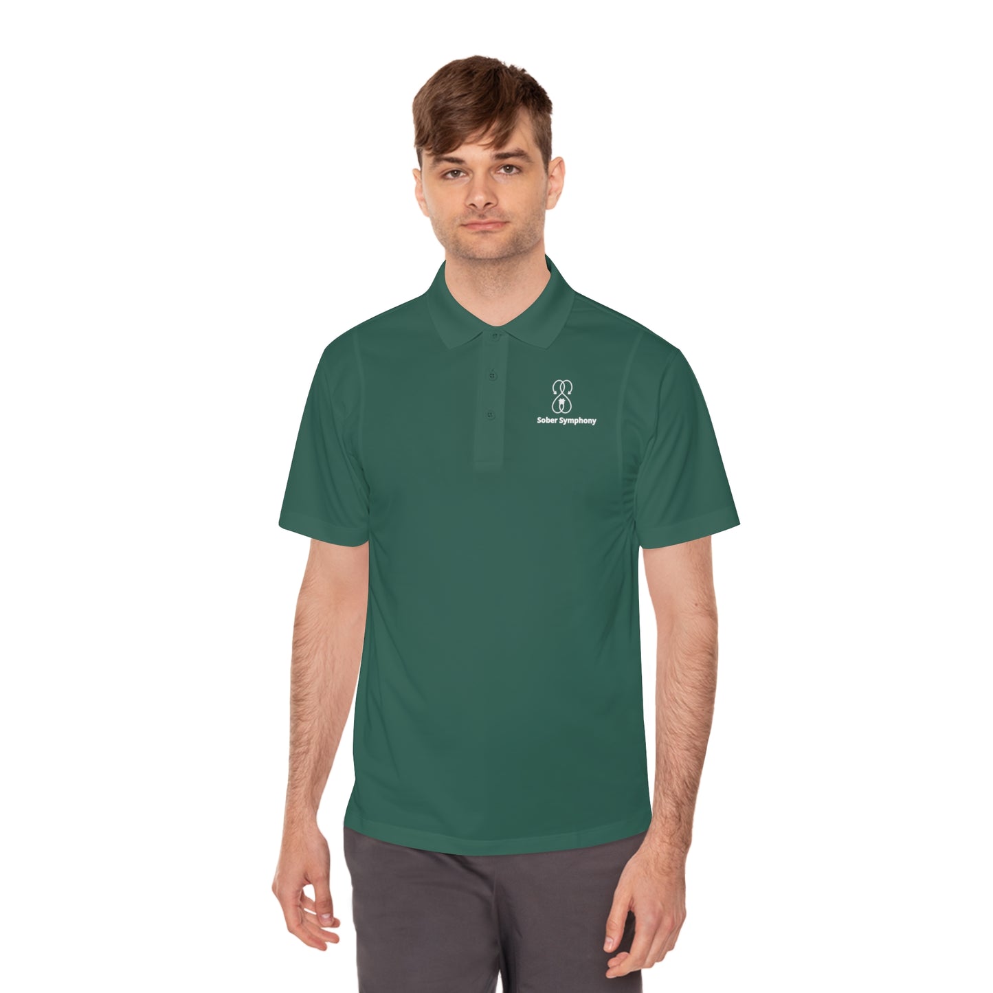 Sober Symphony - Men's Sport Polo Shirt