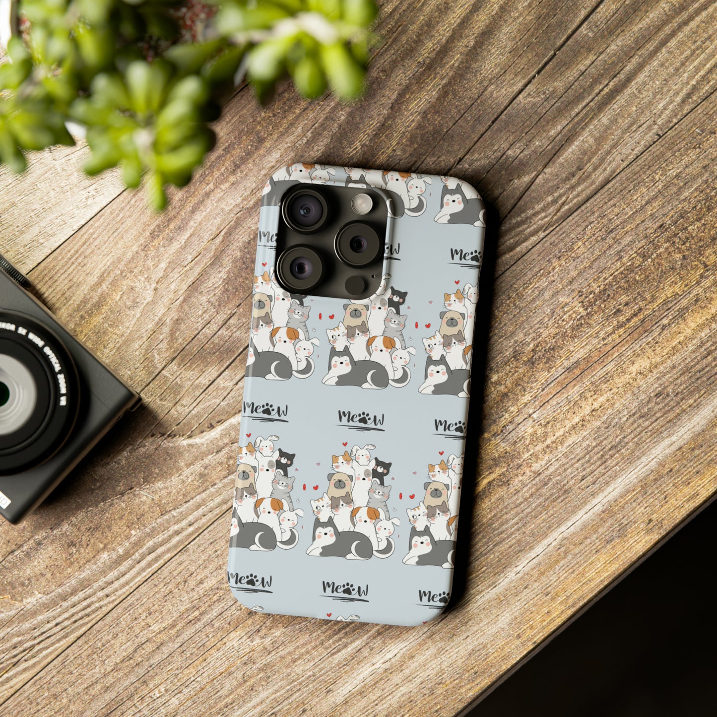 Sober Symphony - MEOW - Slim Phone Cases