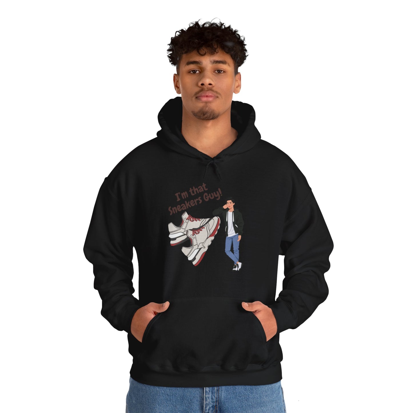 Sober Symphony - I'm That Sneaker Guy! Heavy Blend™ Hooded Sweatshirt