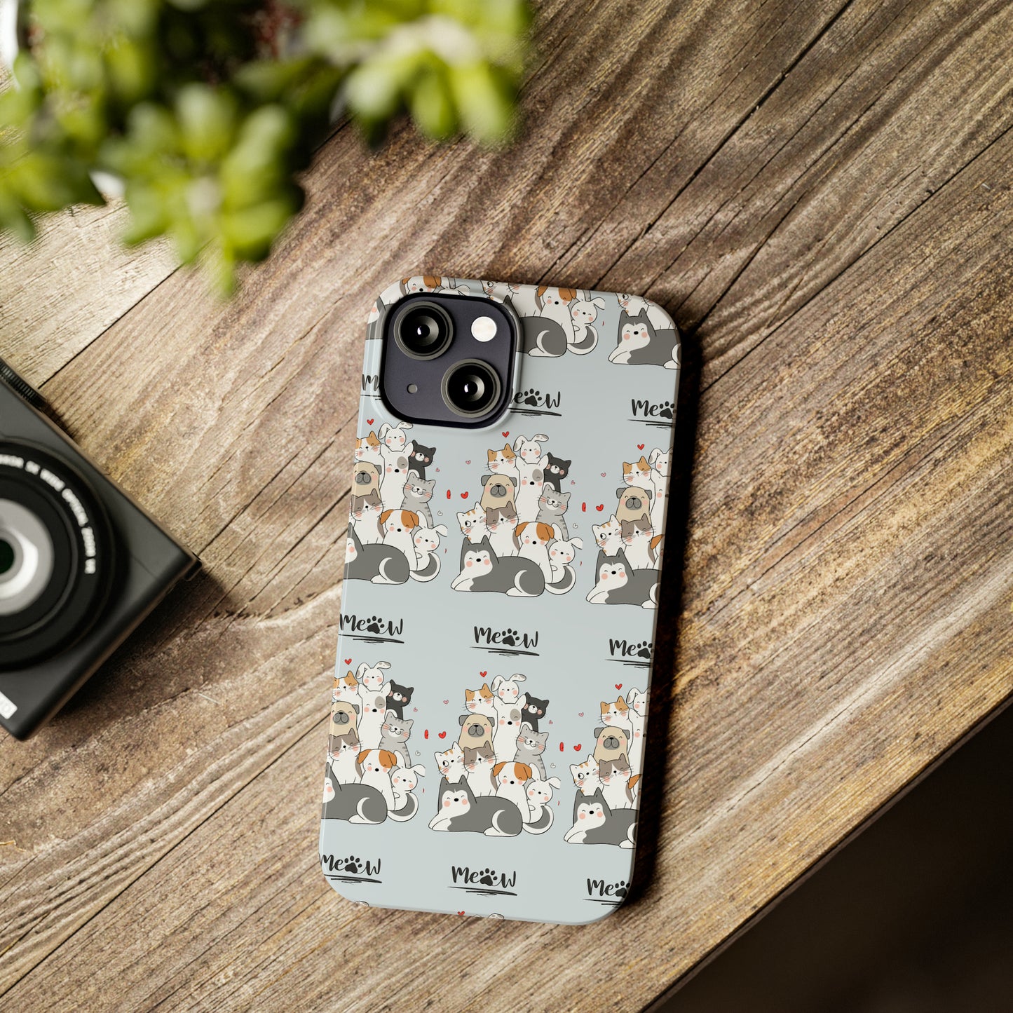 Sober Symphony - MEOW - Slim Phone Cases