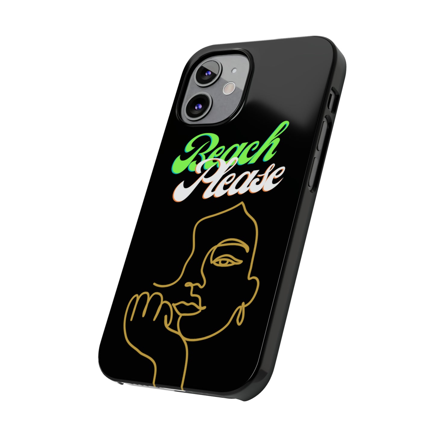 Beach Please - Slim Phone Cases