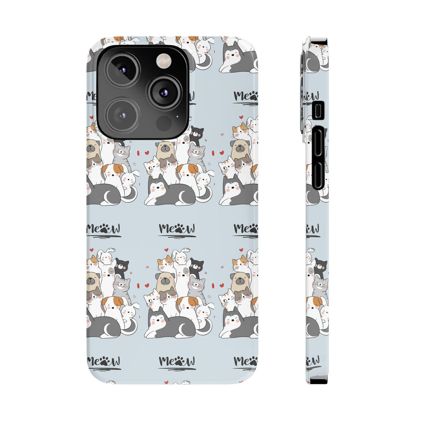 Sober Symphony - MEOW - Slim Phone Cases