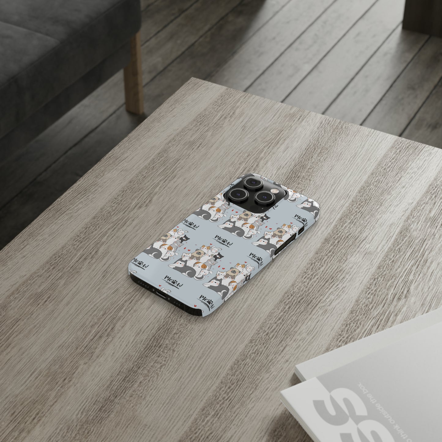 Sober Symphony - MEOW - Slim Phone Cases