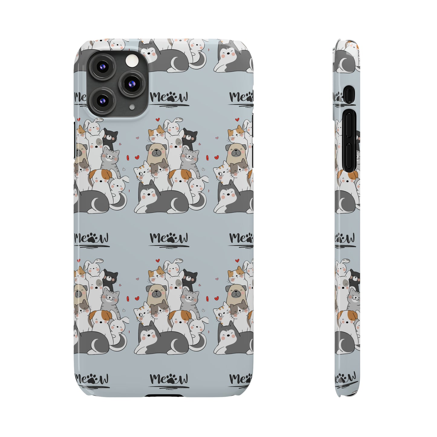 Sober Symphony - MEOW - Slim Phone Cases