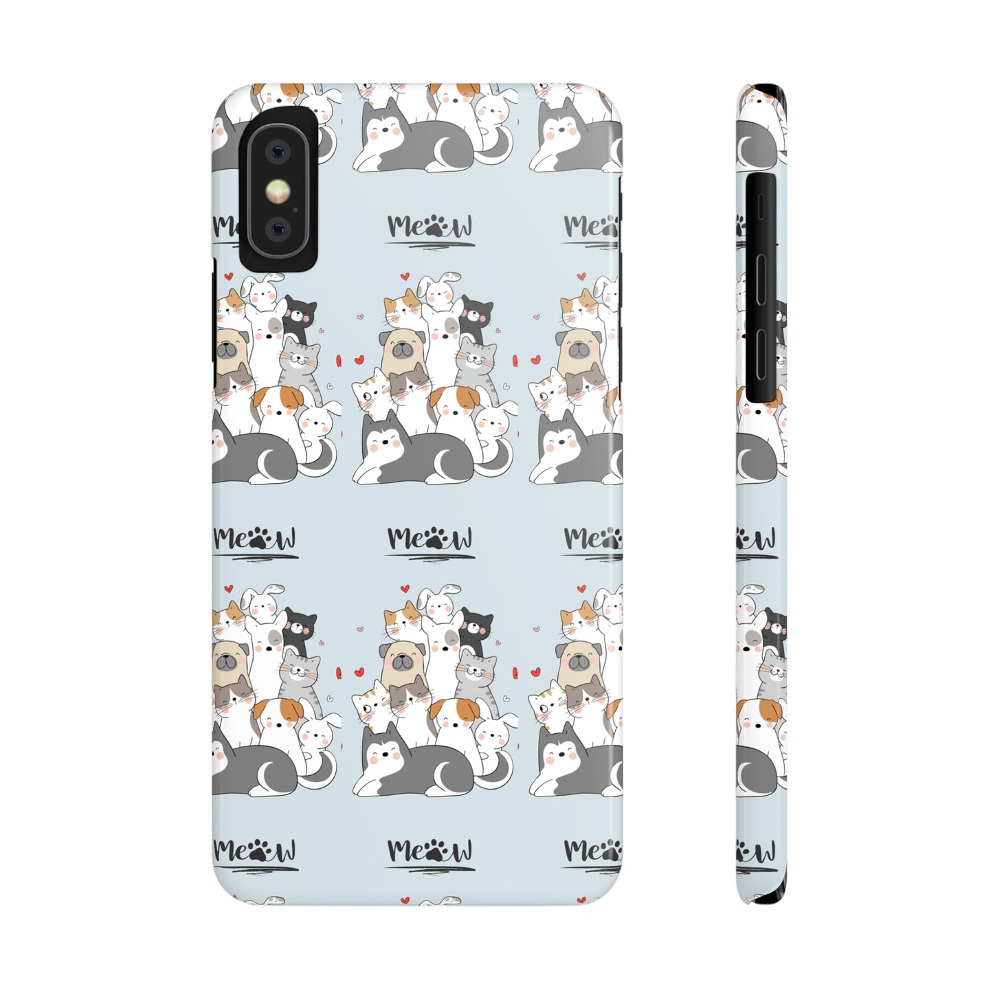 Sober Symphony - MEOW - Slim Phone Cases