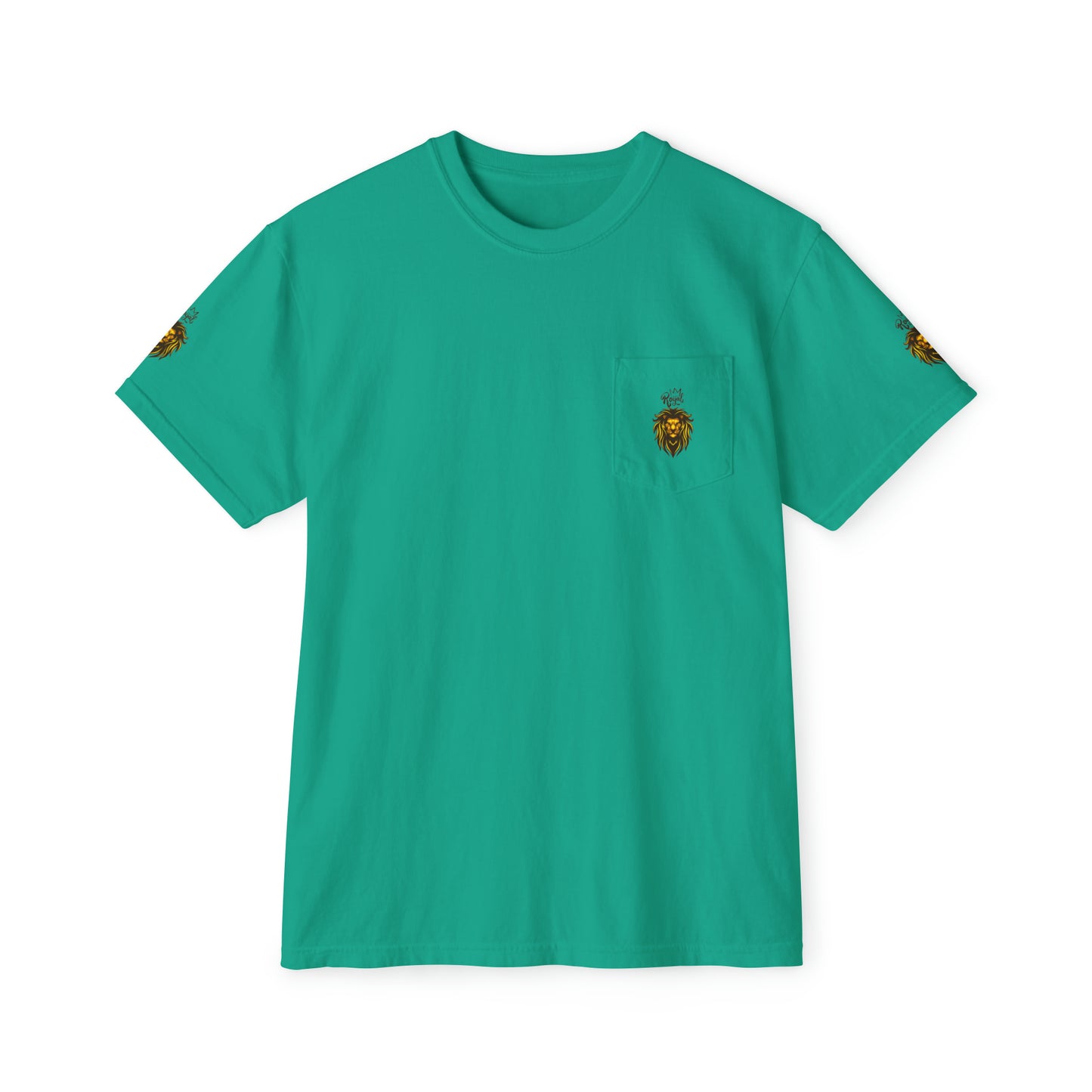 Royal Lion - Garment-Dyed Pocket T-Shirt - Sober Symphony®