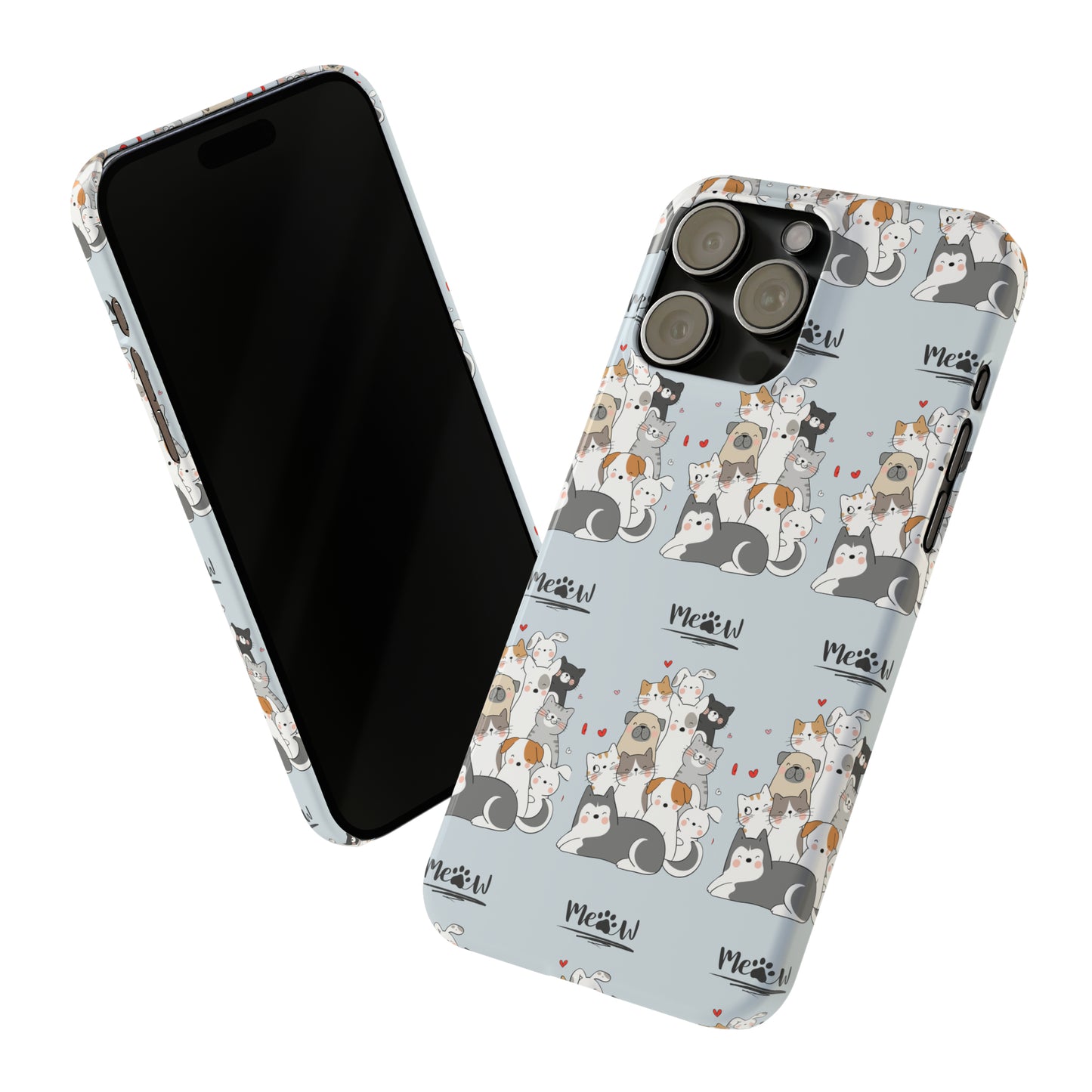 Sober Symphony - MEOW - Slim Phone Cases