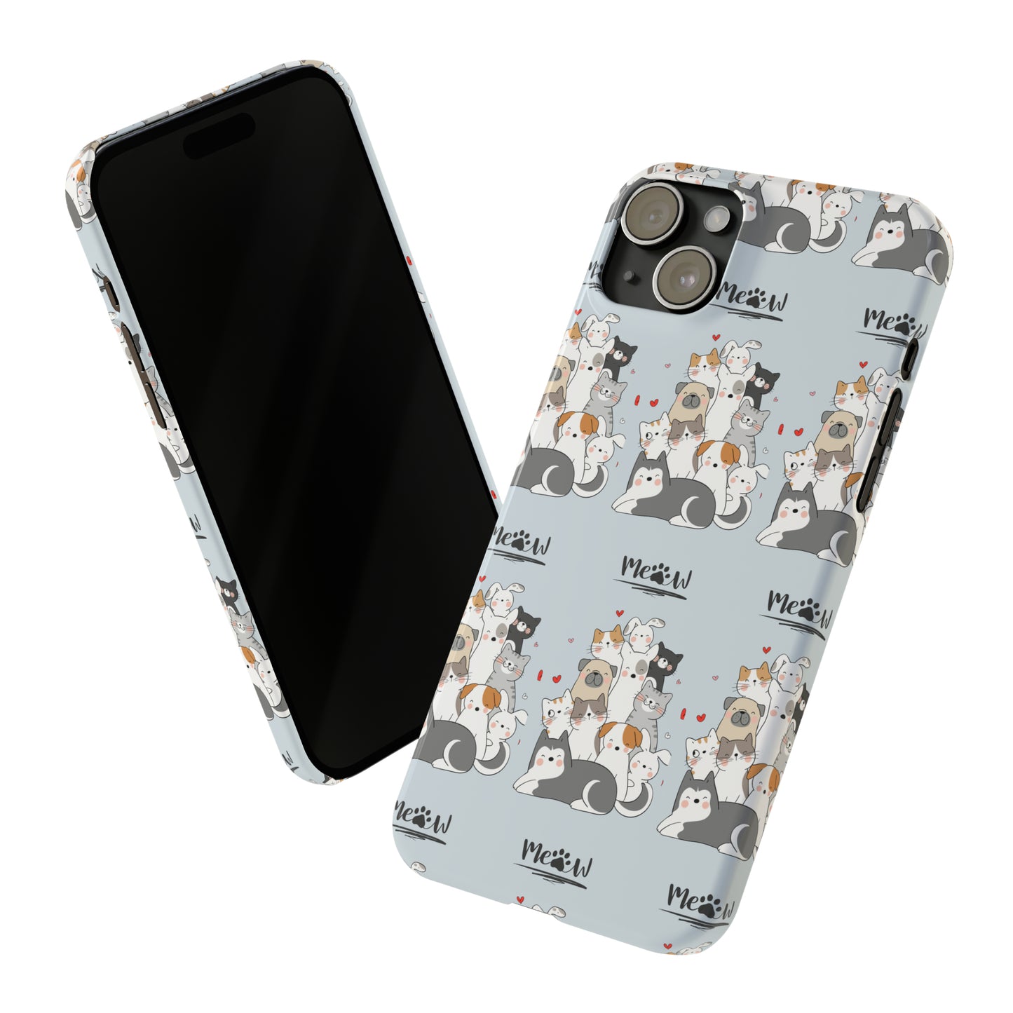 Sober Symphony - MEOW - Slim Phone Cases