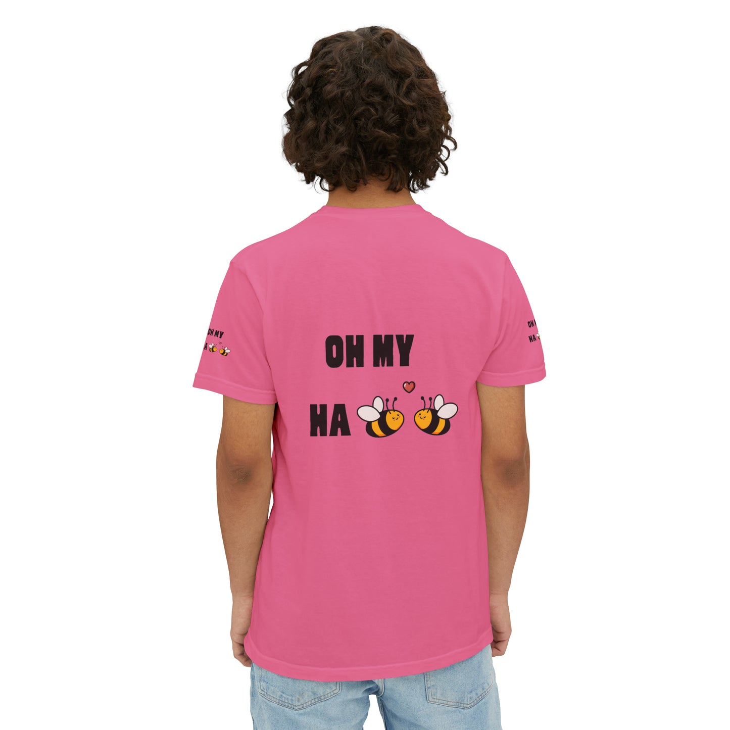 Oh My Ha - Garment-Dyed Pocket T-Shirt - Sober Symphony®