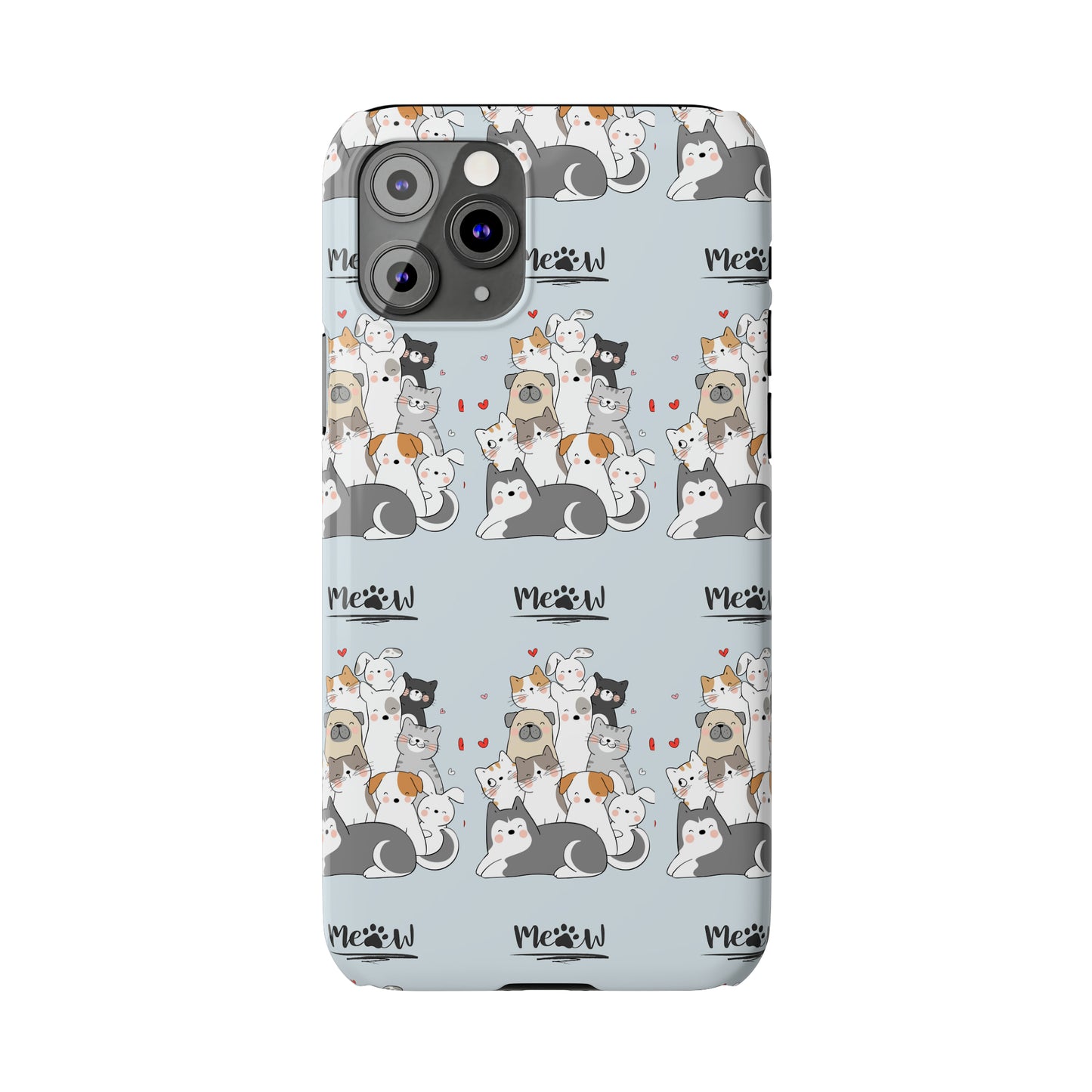 Sober Symphony - MEOW - Slim Phone Cases
