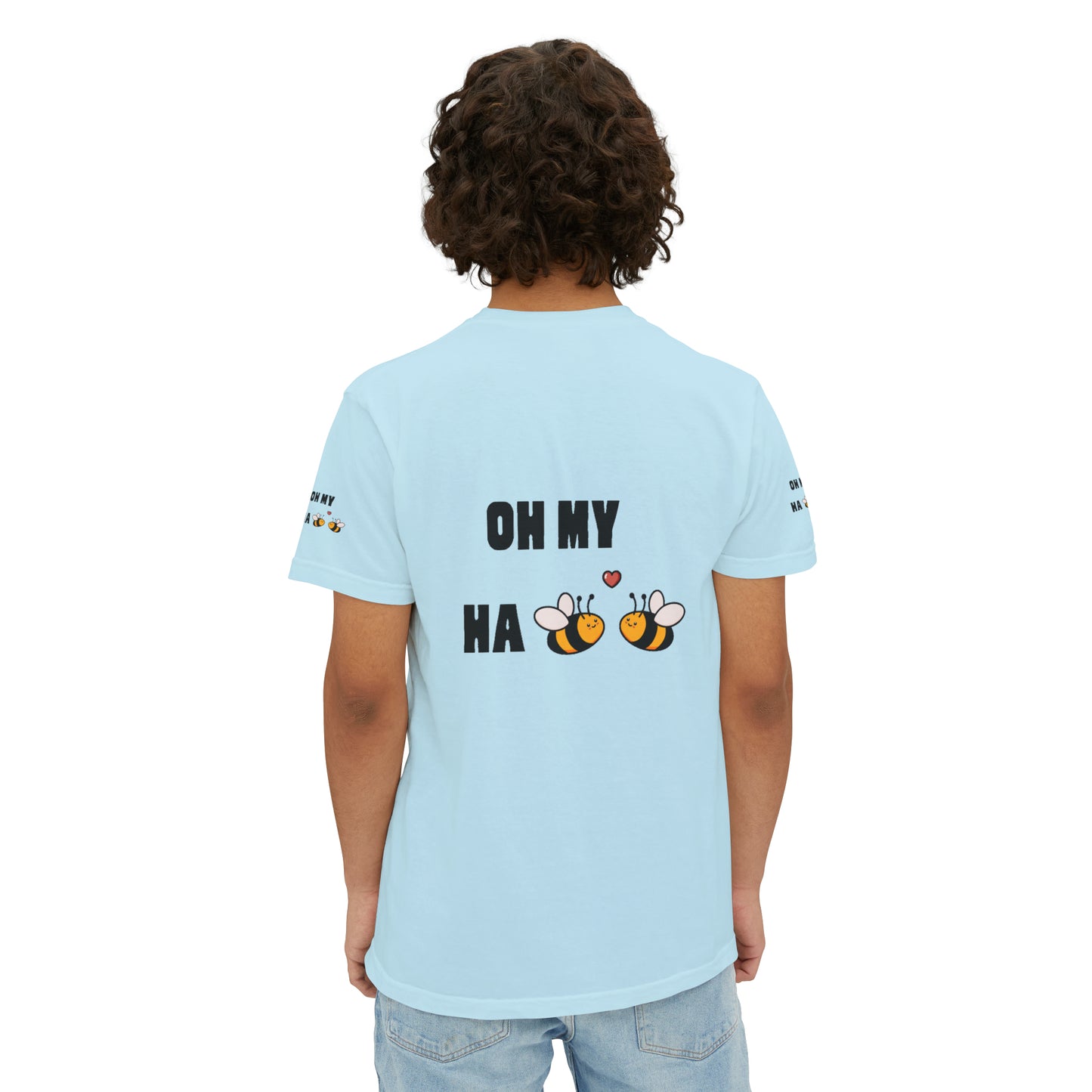 Oh My Ha - Garment-Dyed Pocket T-Shirt - Sober Symphony®