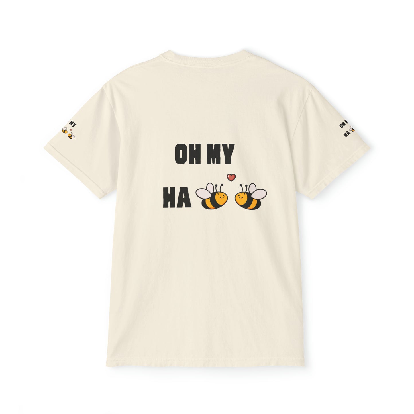 Oh My Ha - Garment-Dyed Pocket T-Shirt - Sober Symphony®