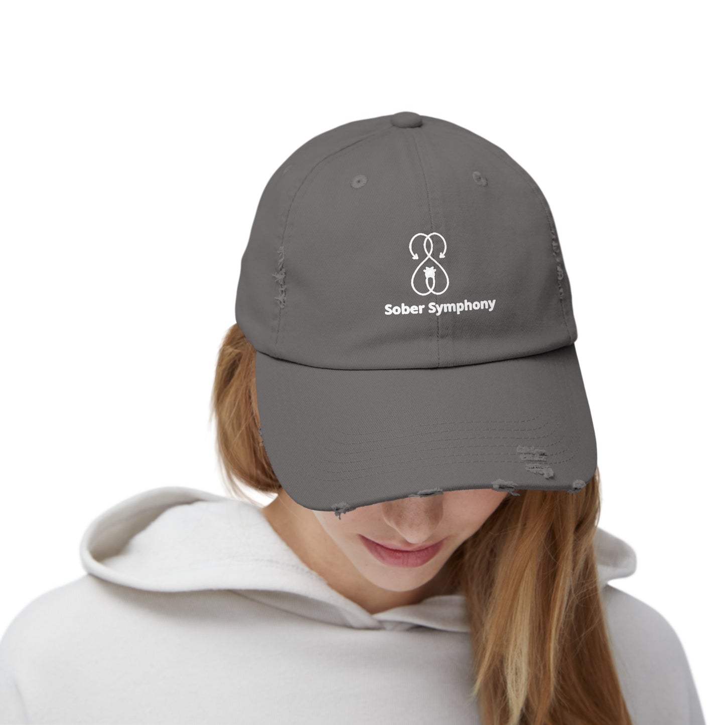 Sober Symphony - Unisex Distressed Cap