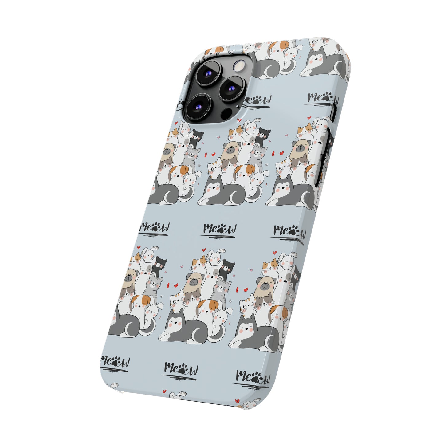 Sober Symphony - MEOW - Slim Phone Cases