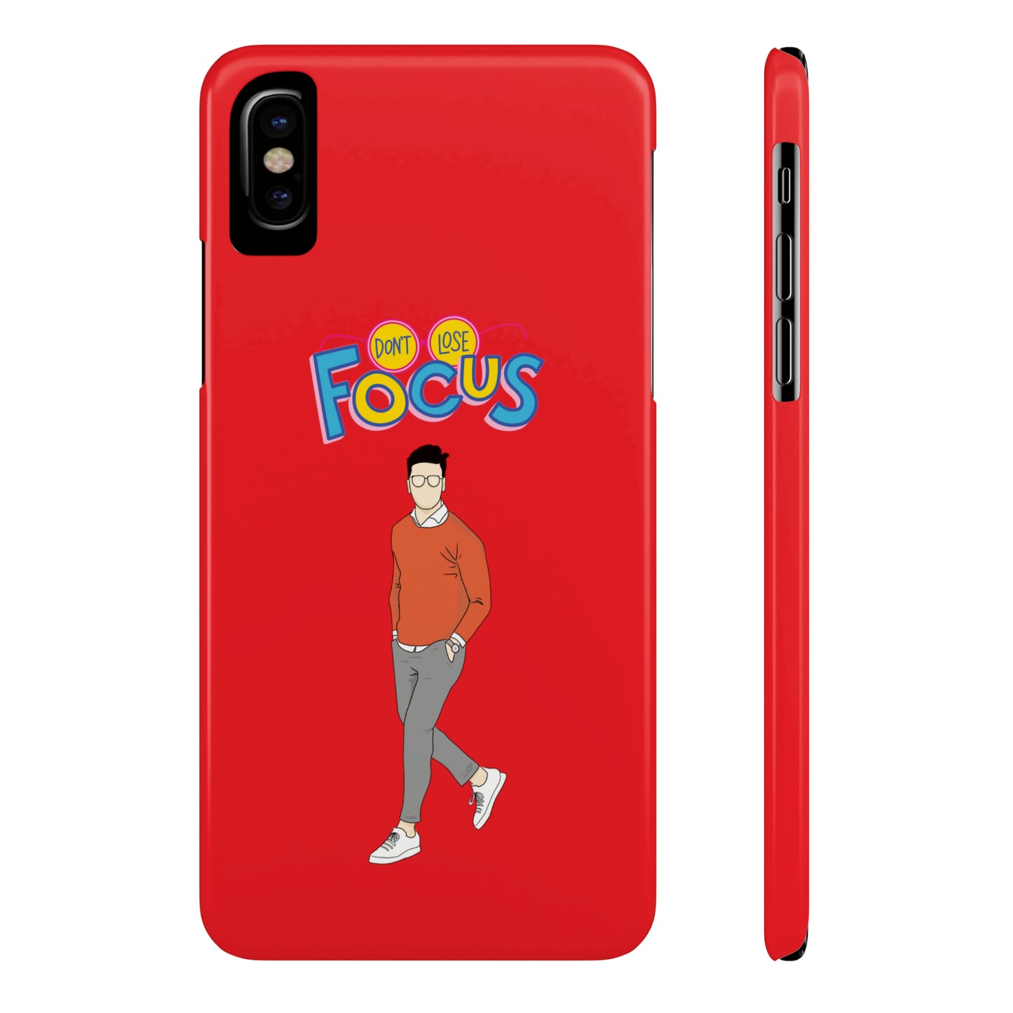 Don't Loose Focus - Slim Phone Cases