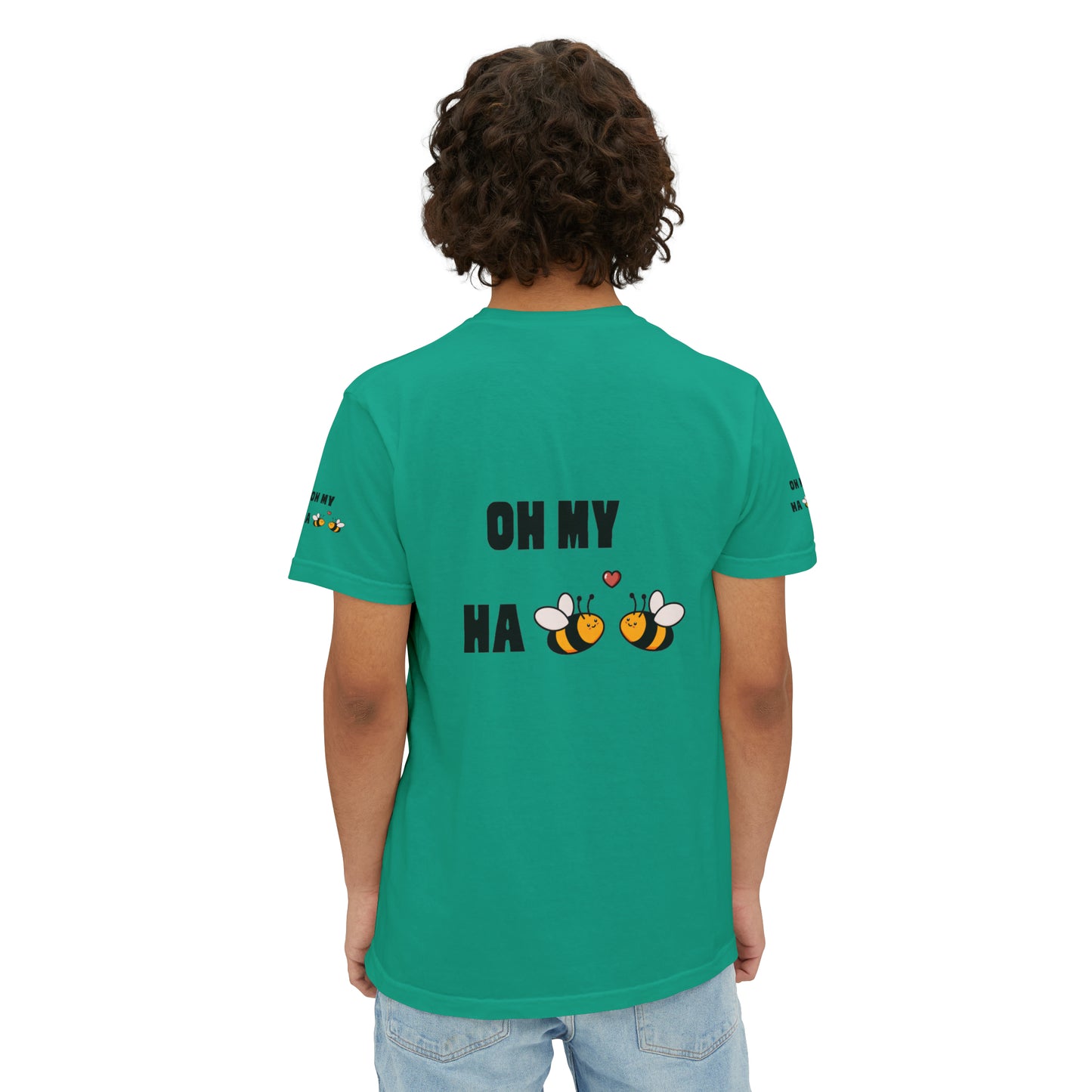 Oh My Ha - Garment-Dyed Pocket T-Shirt - Sober Symphony®