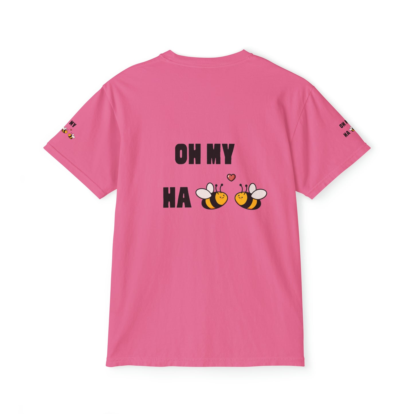 Oh My Ha - Garment-Dyed Pocket T-Shirt - Sober Symphony®