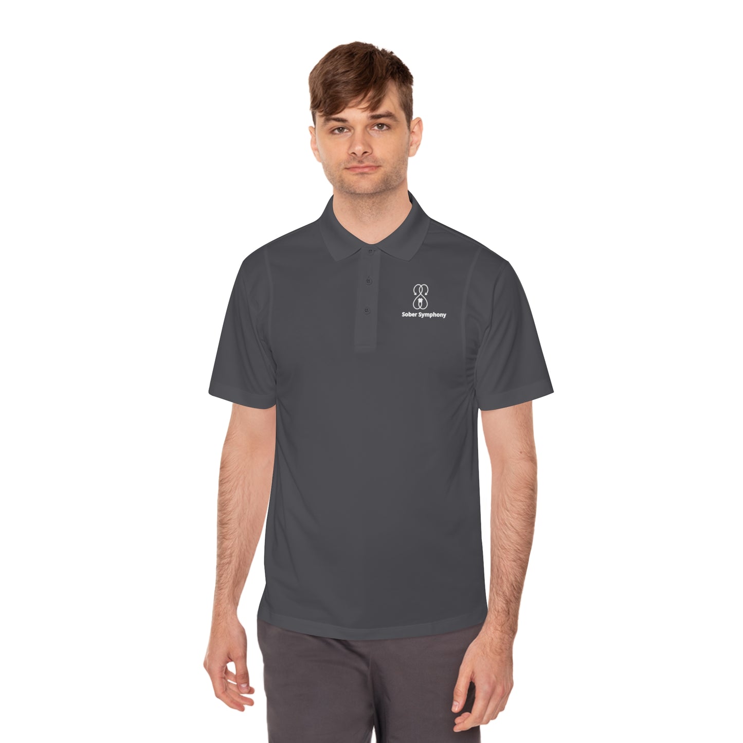 Sober Symphony - Men's Sport Polo Shirt