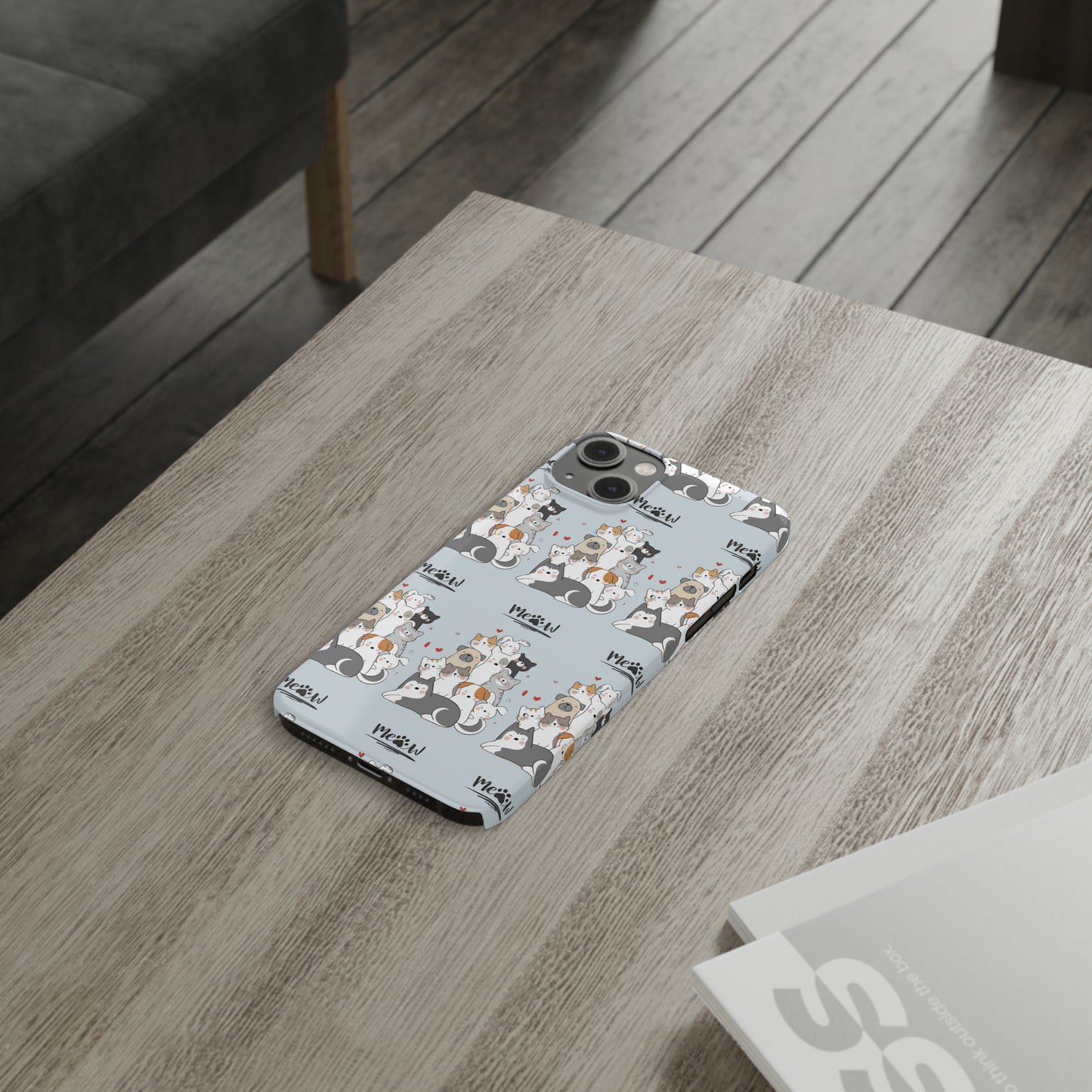 Sober Symphony - MEOW - Slim Phone Cases