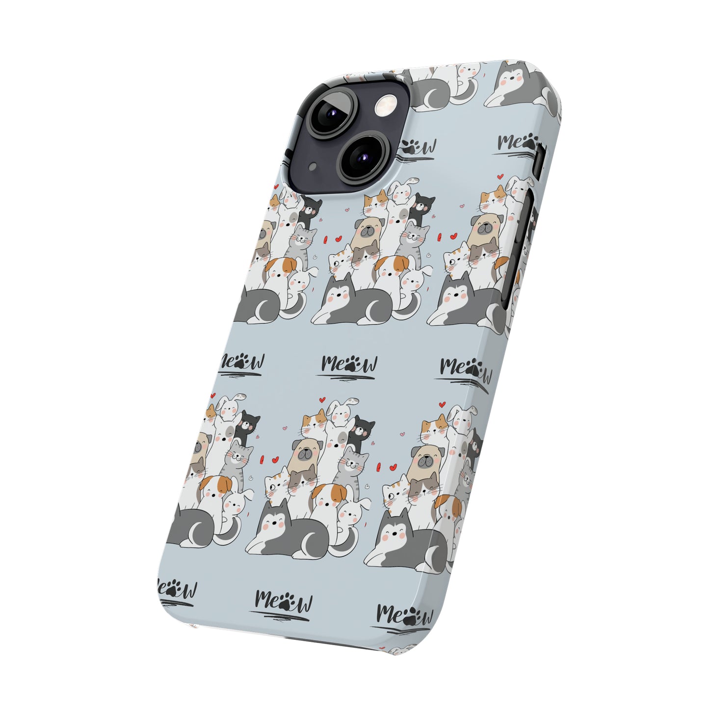 Sober Symphony - MEOW - Slim Phone Cases
