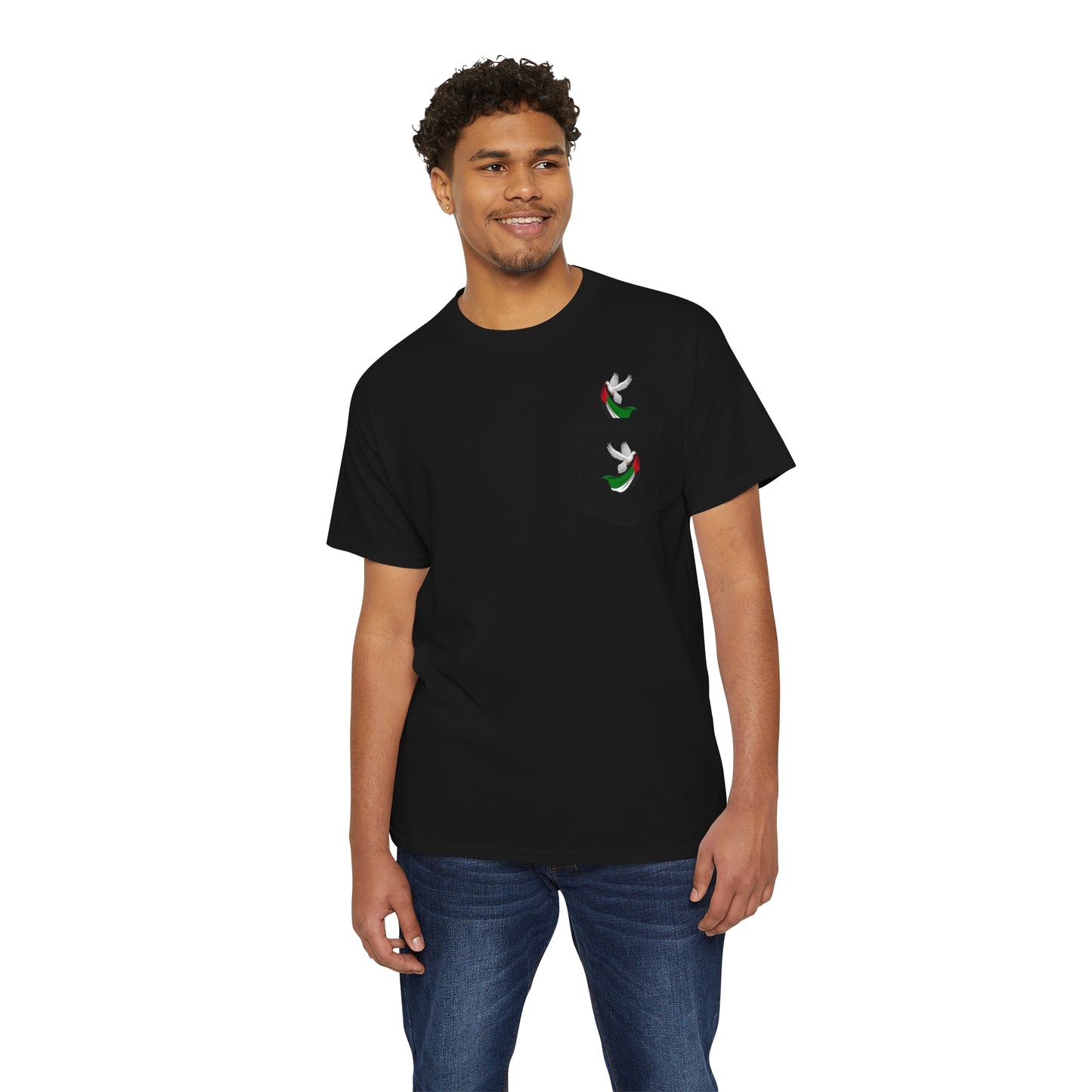 Sober Symphony® - Men Heavy Cotton Pocket Tee