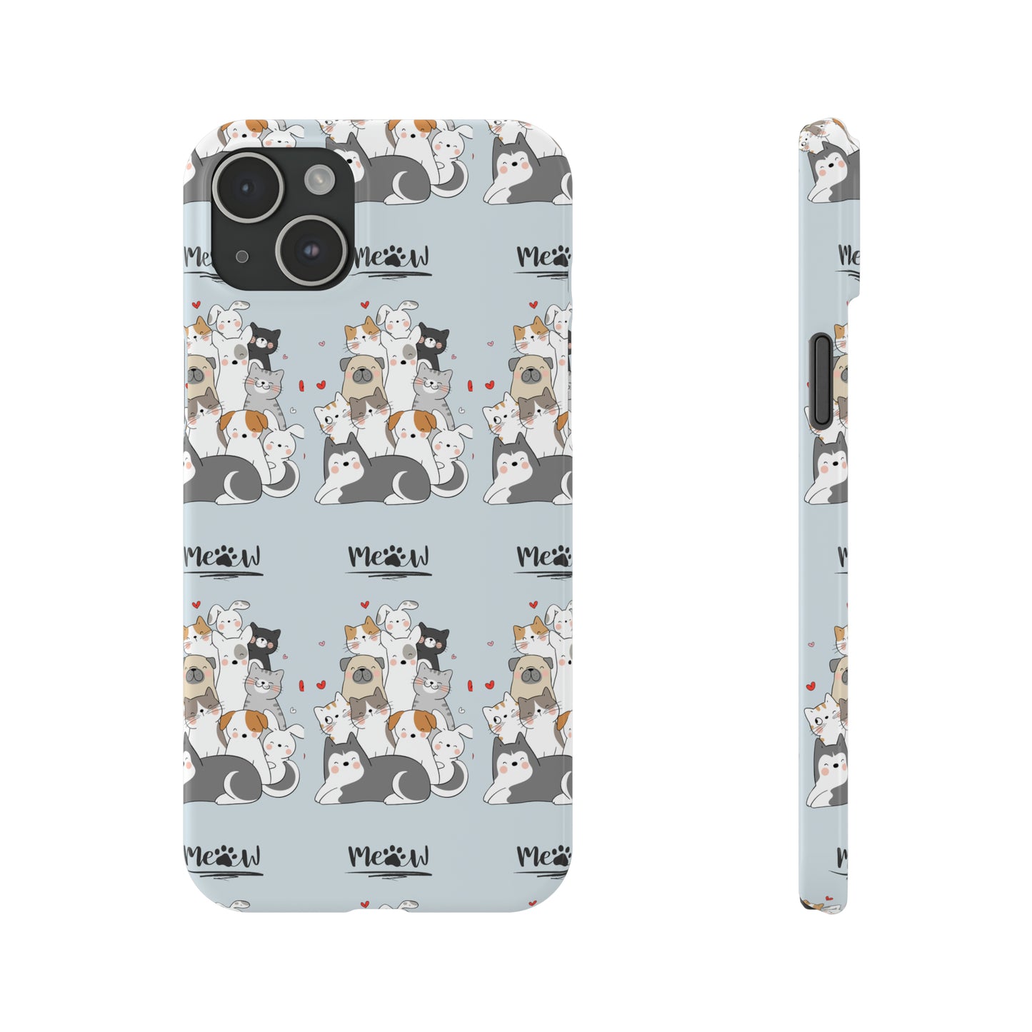 Sober Symphony - MEOW - Slim Phone Cases