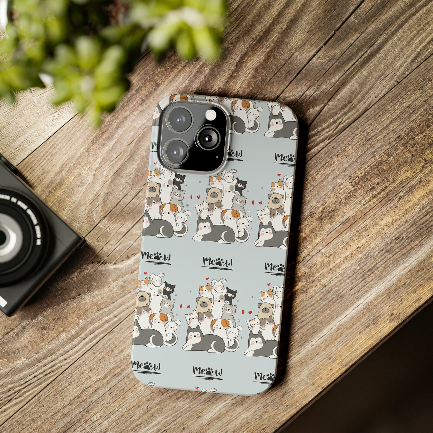 Sober Symphony - MEOW - Slim Phone Cases