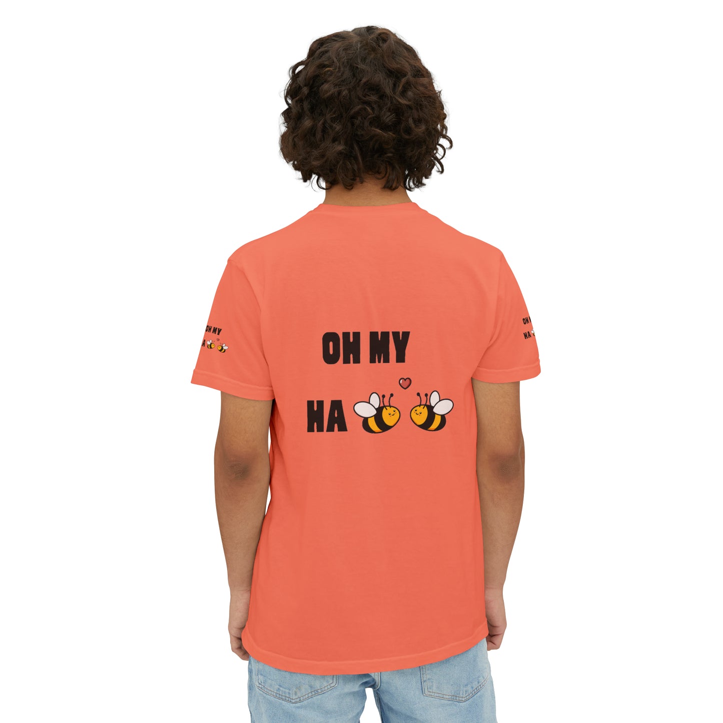 Oh My Ha - Garment-Dyed Pocket T-Shirt - Sober Symphony®