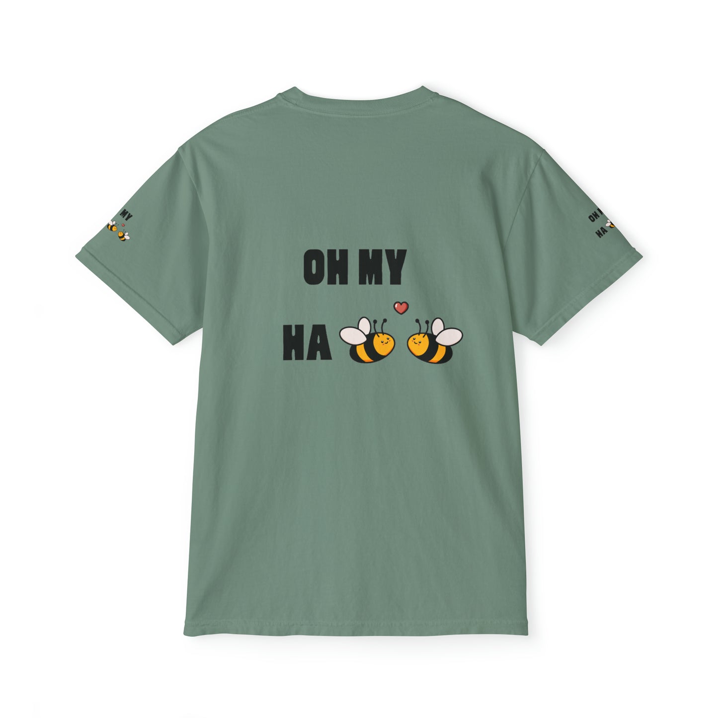 Oh My Ha - Garment-Dyed Pocket T-Shirt - Sober Symphony®