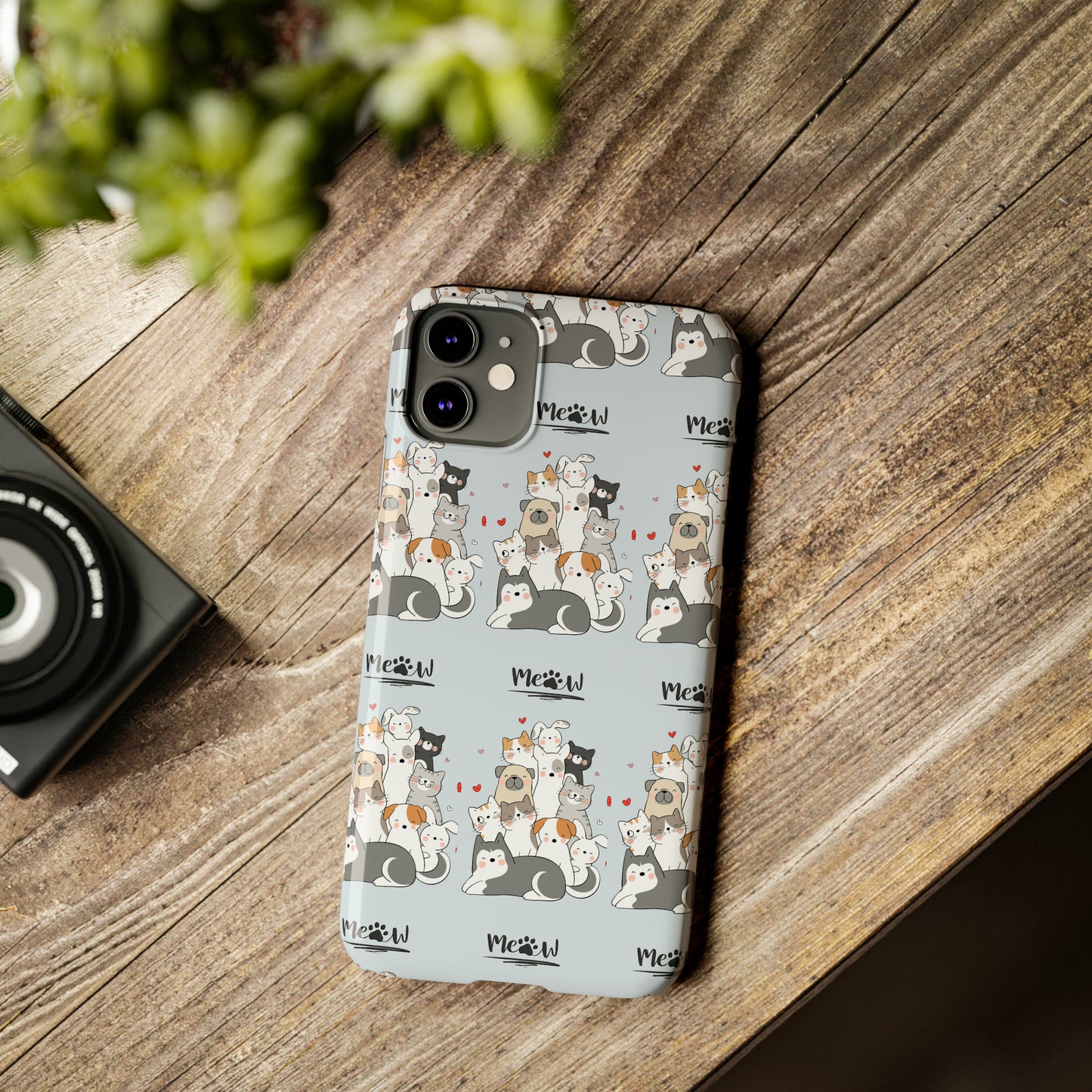 Sober Symphony - MEOW - Slim Phone Cases
