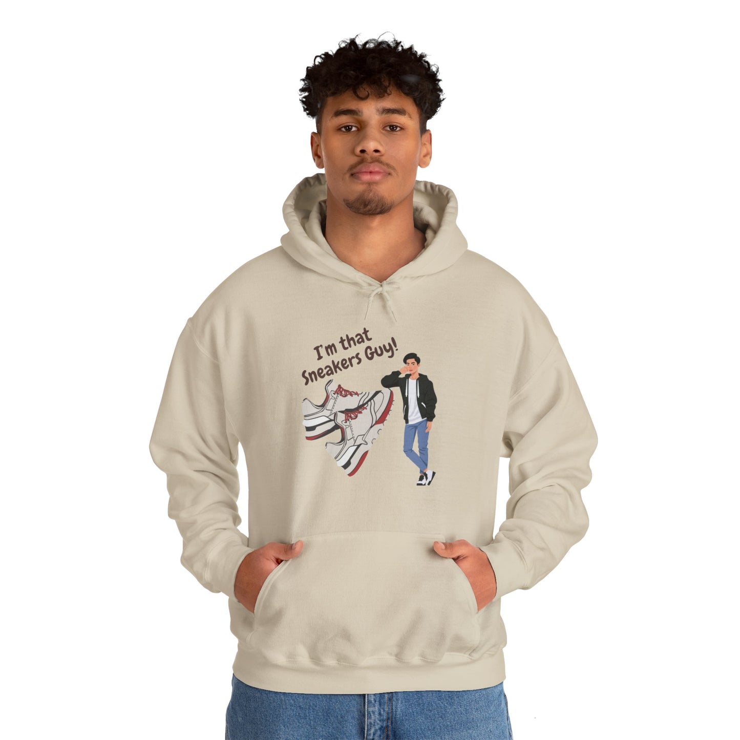 Sober Symphony - I'm That Sneaker Guy! Heavy Blend™ Hooded Sweatshirt