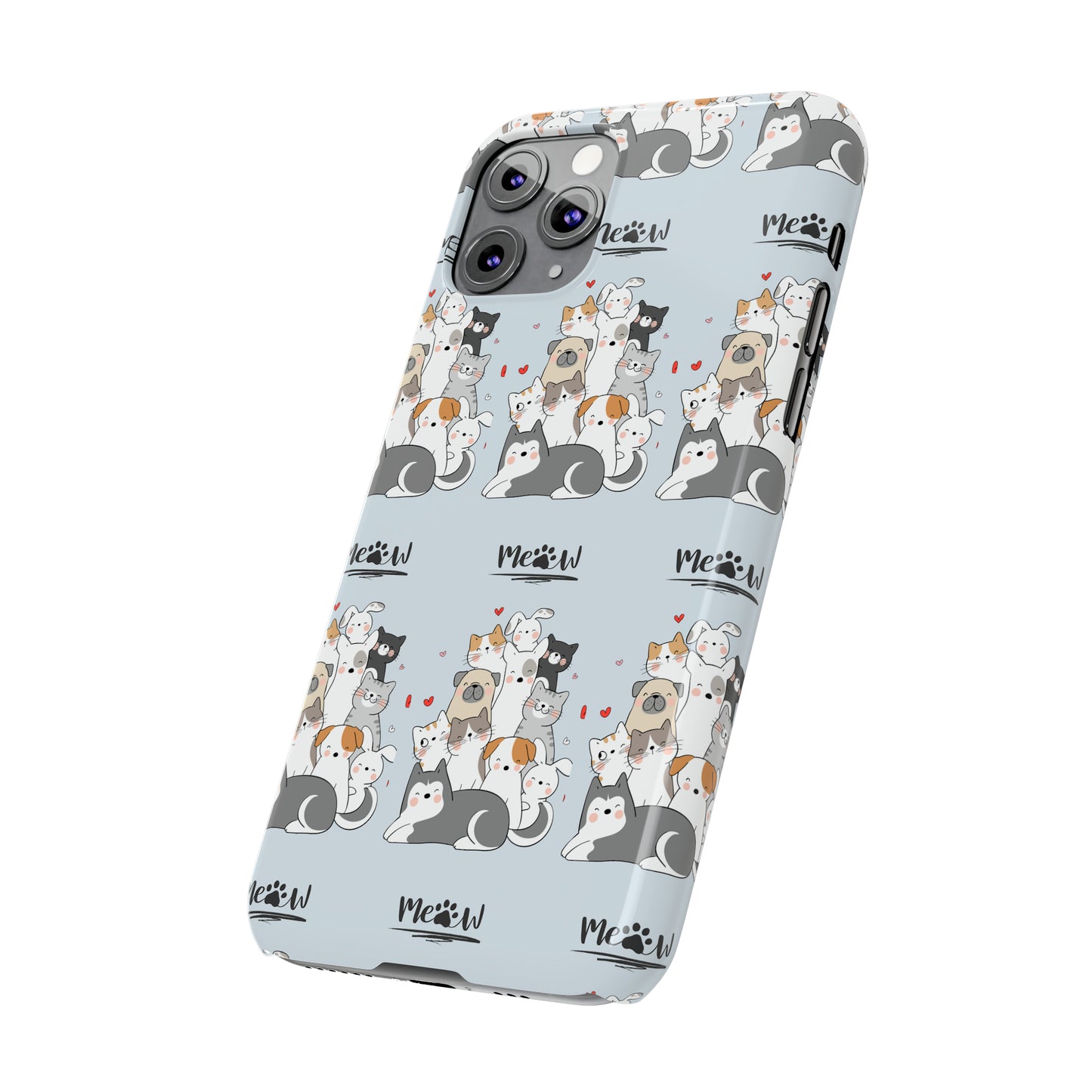 Sober Symphony - MEOW - Slim Phone Cases