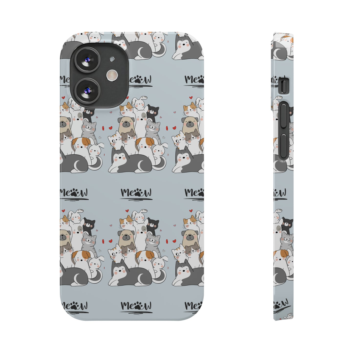 Sober Symphony - MEOW - Slim Phone Cases