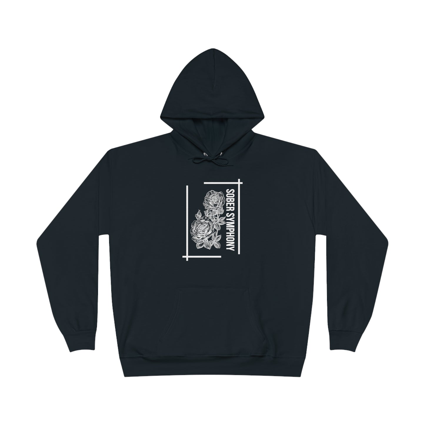 Sober Symphony® - Men's Pullover Hoodie Sweatshirt