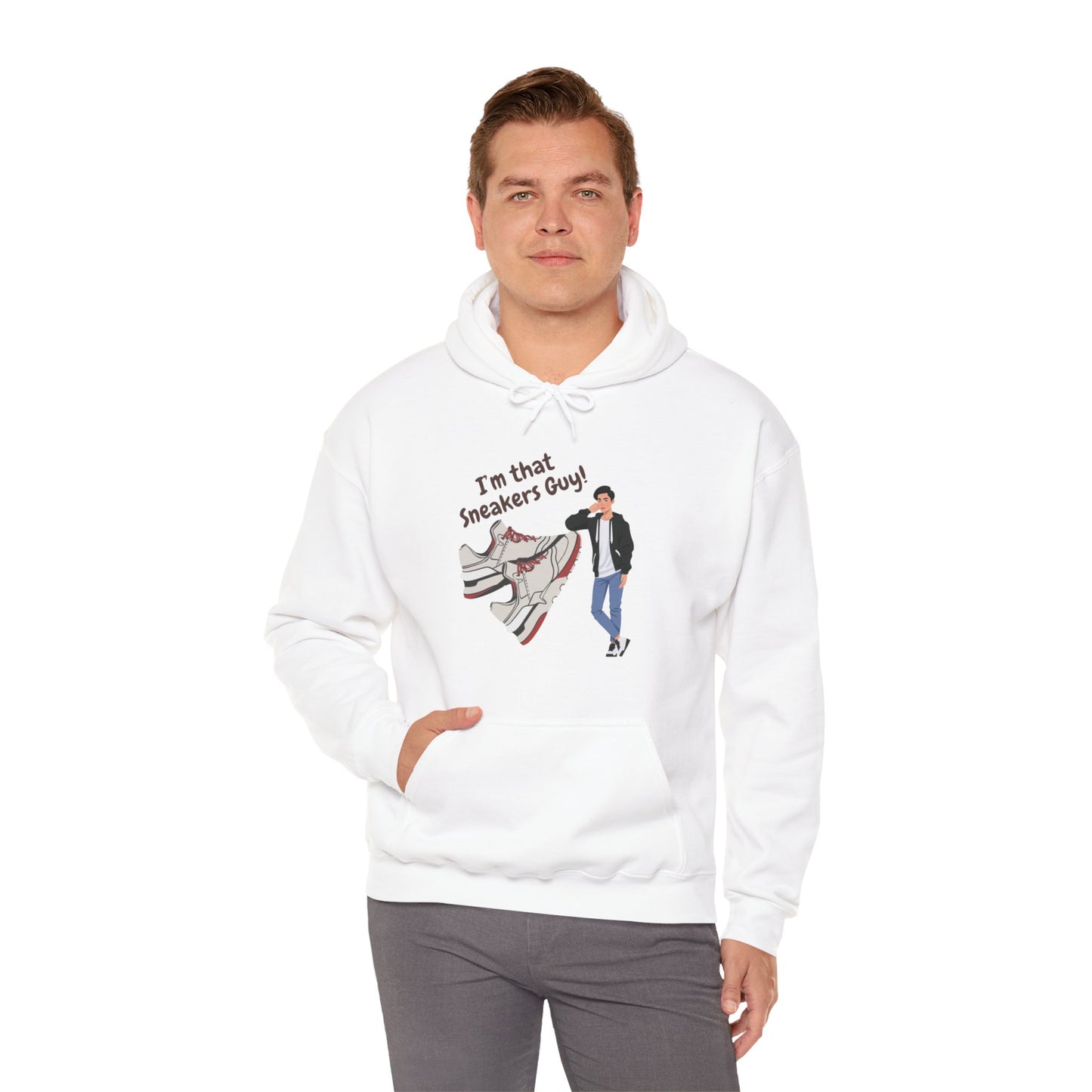 Sober Symphony - I'm That Sneaker Guy! Heavy Blend™ Hooded Sweatshirt