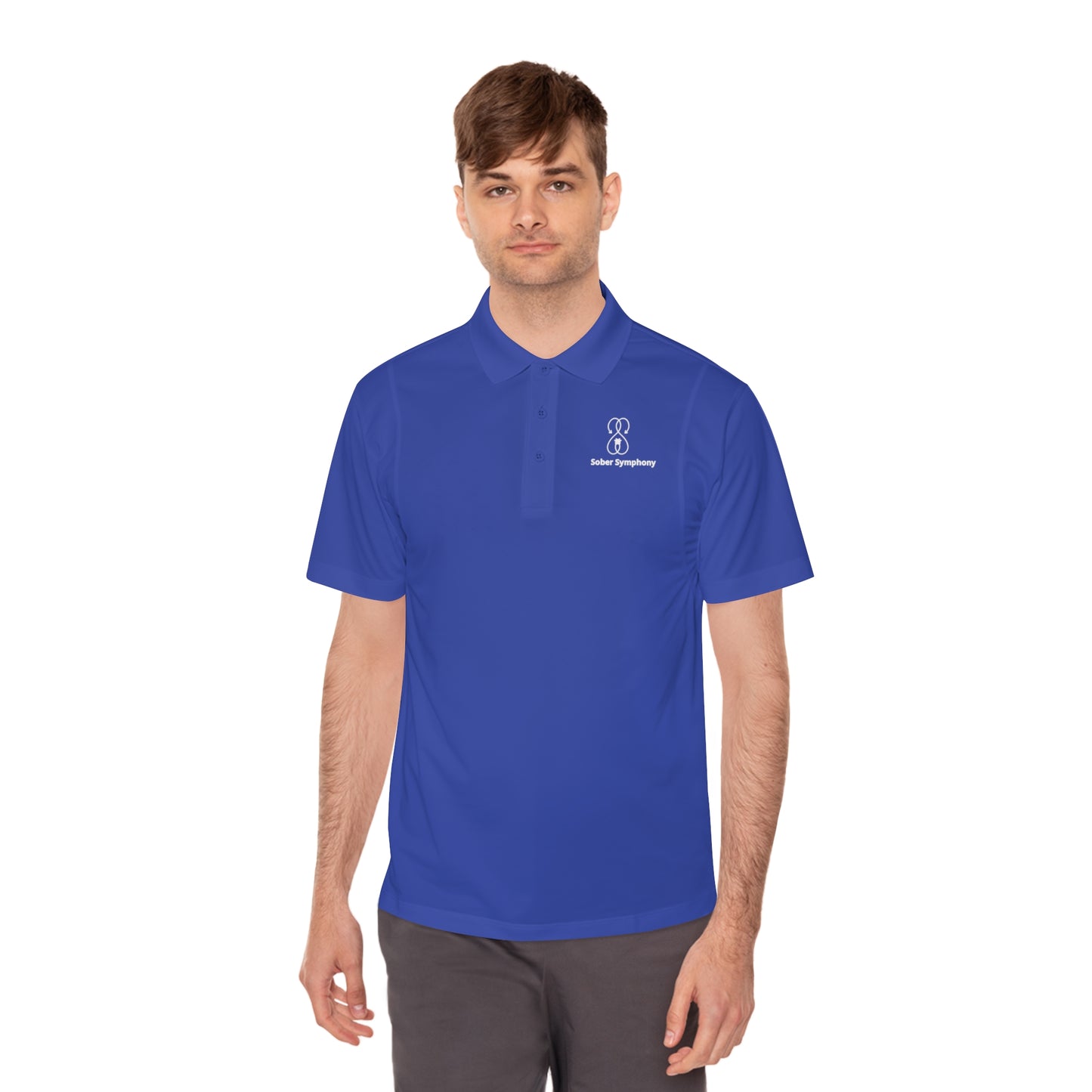 Sober Symphony - Men's Sport Polo Shirt