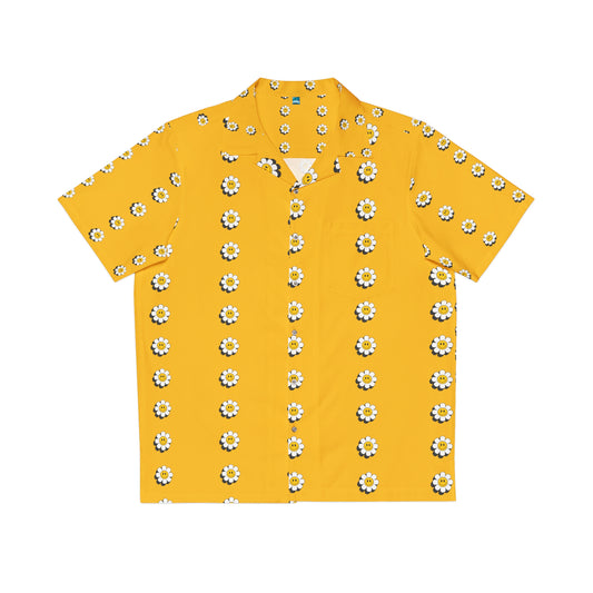 Sober Symphony - Men's Sunflower Button Down Shirt