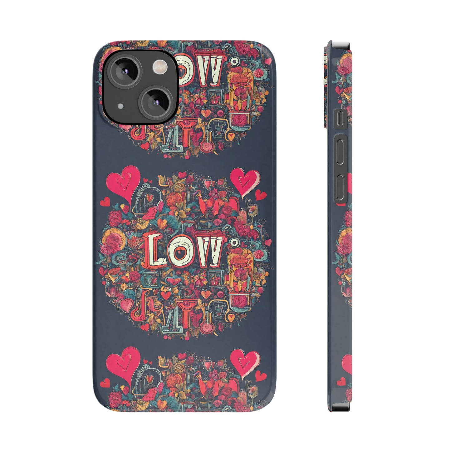 Love - Slim Phone Cases