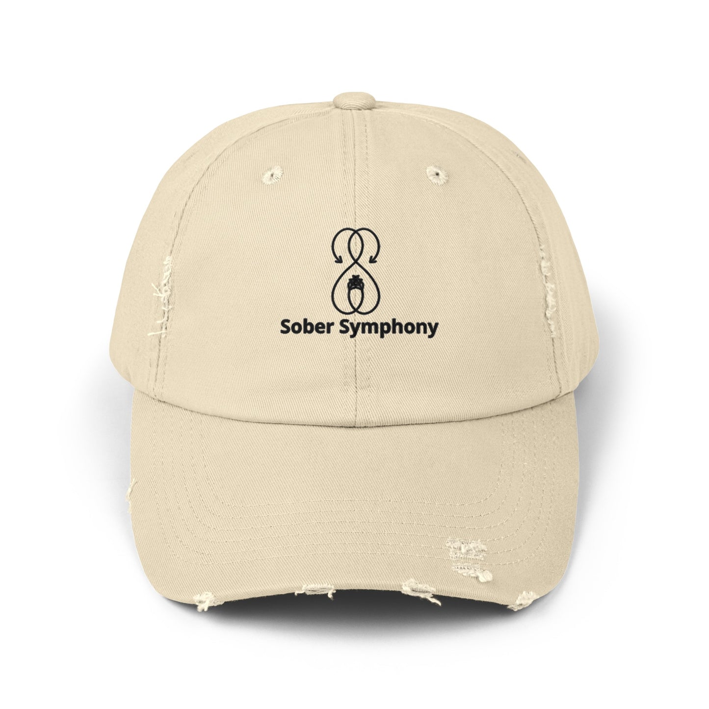 Sober Symphony - Unisex Distressed Cap