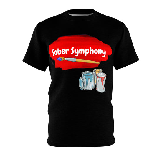 Sober Symphony Men's Cut & Sew Tee