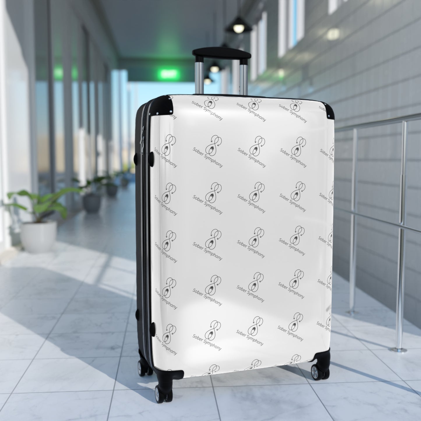 Sober Symphony Suitcase