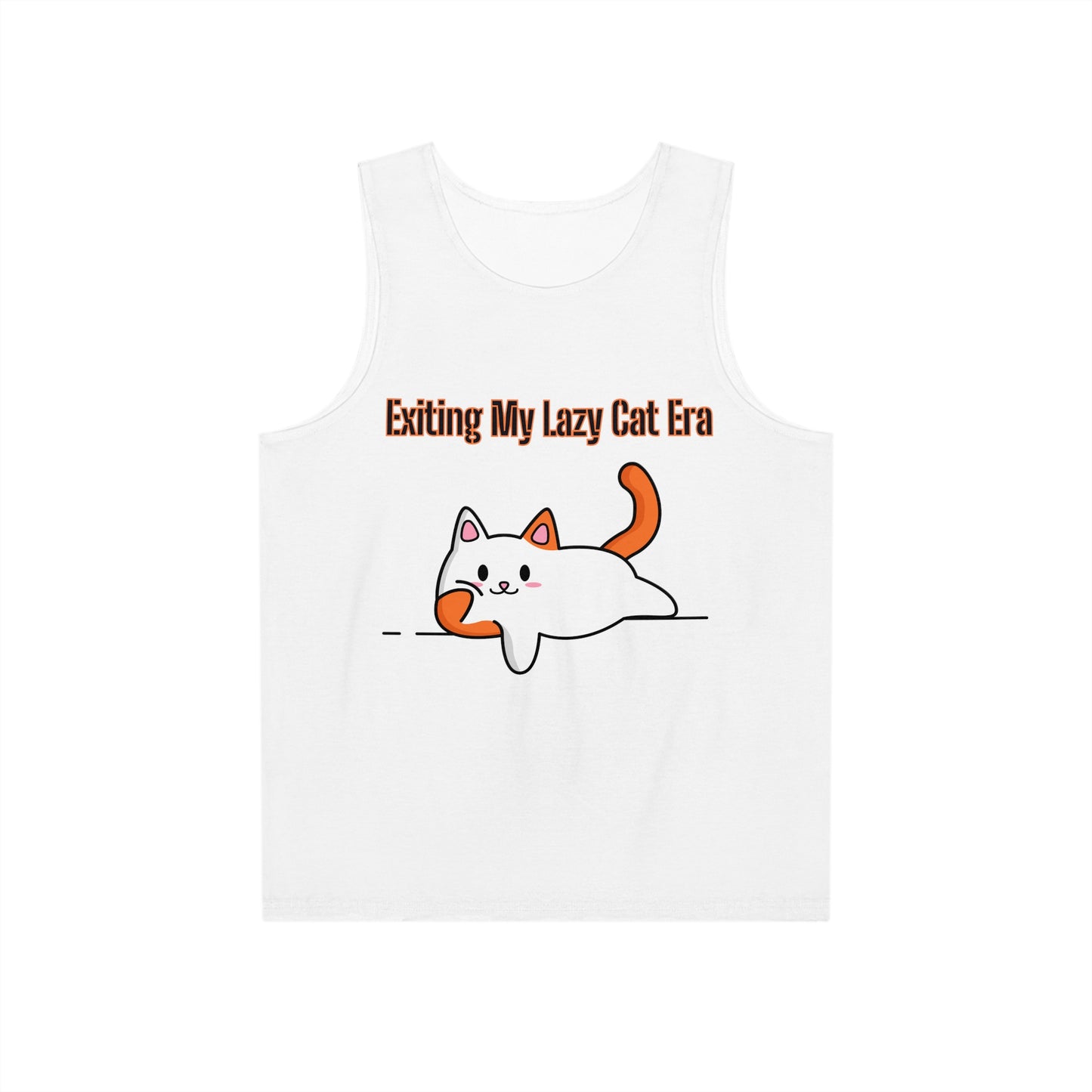 Exiting My Lazy Cat Era - Sober Symphony Men's Tank