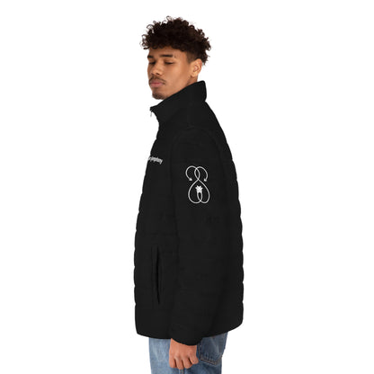 Sober Symphony - Black Puffer Jacket for Men