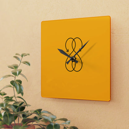 Sober Symphony - Acrylic Wall Clock